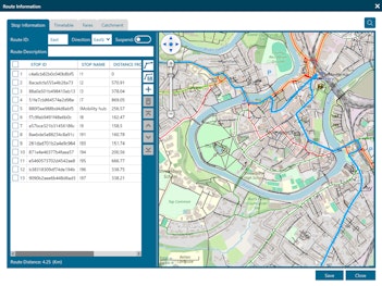 TRACC route