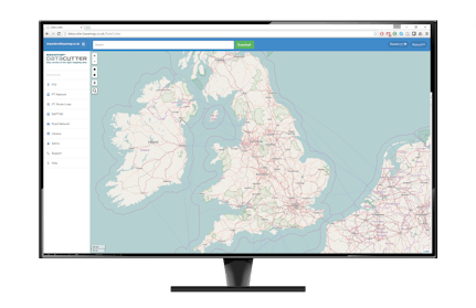Datacutter tv screen