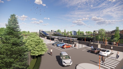 Willenhall station artist impression 2